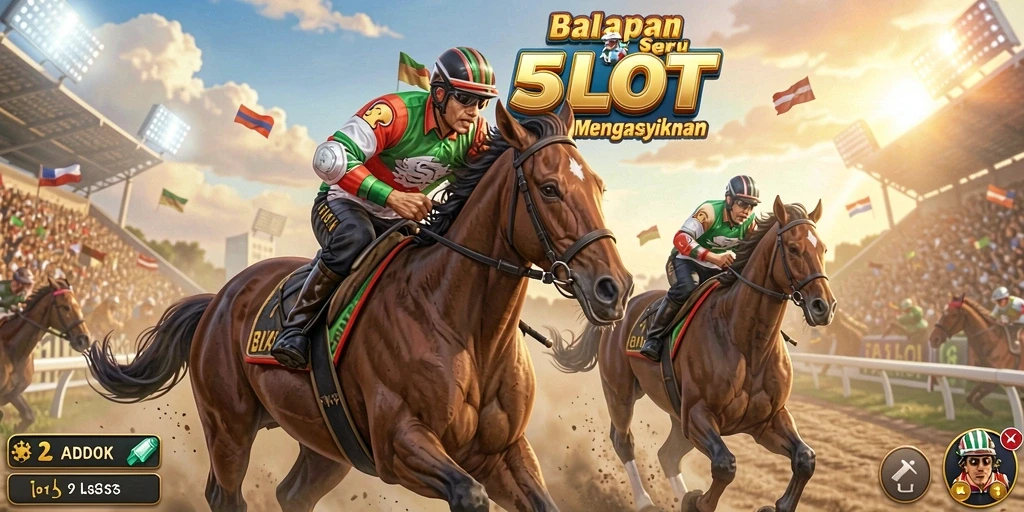 Screenshot utama 531SLOT menampilkan aksi balapan yang mendebarkan.