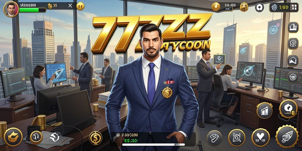 Tampilan dinamis gameplay Tycoon di 777ZX.