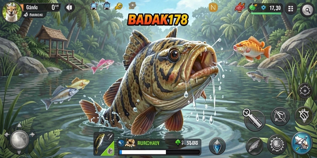 Gameplay memancing seru dengan fitur menarik di BADAK178.