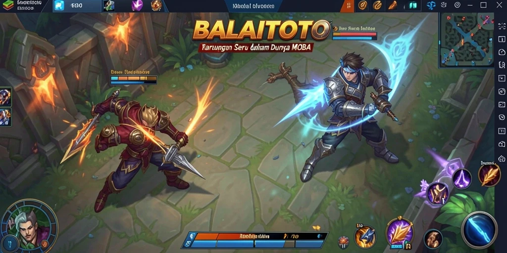 Tampilan gameplay yang seru dan kompetitif dari BALAITOTO.