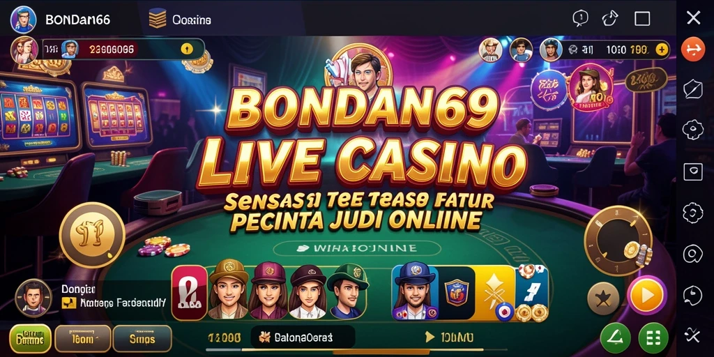 Gameplay menarik di BONDAN69 dengan dealer live.