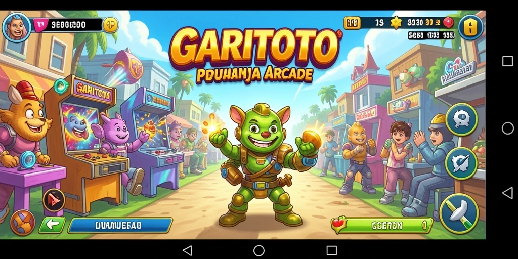 Tampilan gameplay menawan GARITOTO yang penuh aksi dan tantangan.