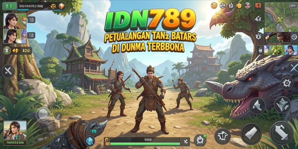 Tangkapan layar menampilkan petualangan seru di dunia terbuka IDN789.