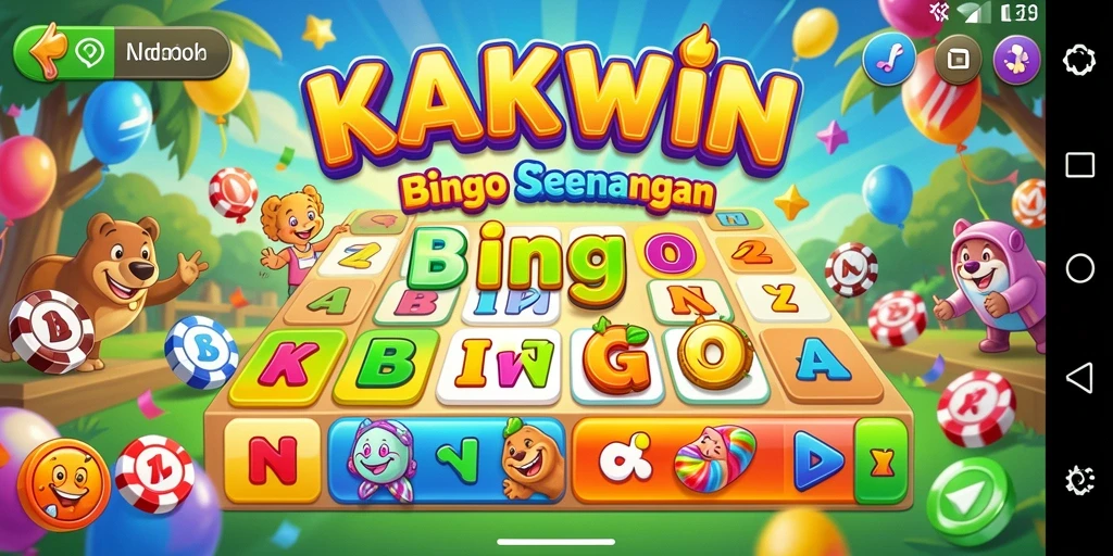 Tampilan gameplay Bingo yang menarik dan interaktif