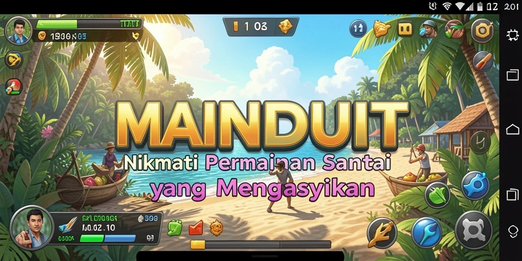 Tampilan gameplay menarik dan seru di MAINDUIT.
