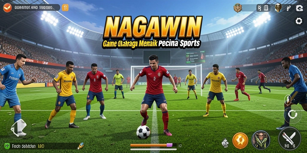 Tampilan gameplay NAGAWIN yang seru dan mendebarkan.