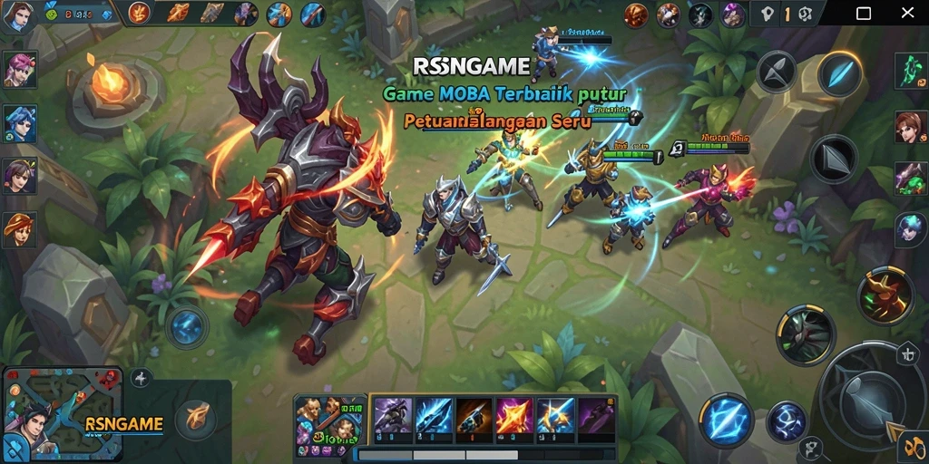 Gameplay seru dan karakter yang beragam di RSNGAME.