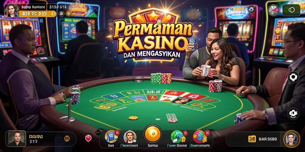 Tampilan gameplay S13 dalam suasana Kasino yang mendebarkan.