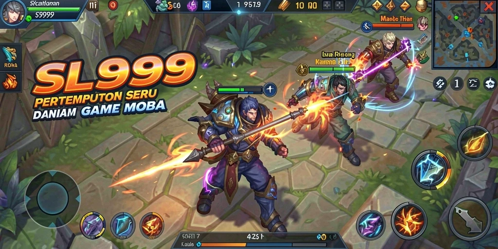 Screenshot gameplay SL999 dengan aksi seru dan grafis menawan.