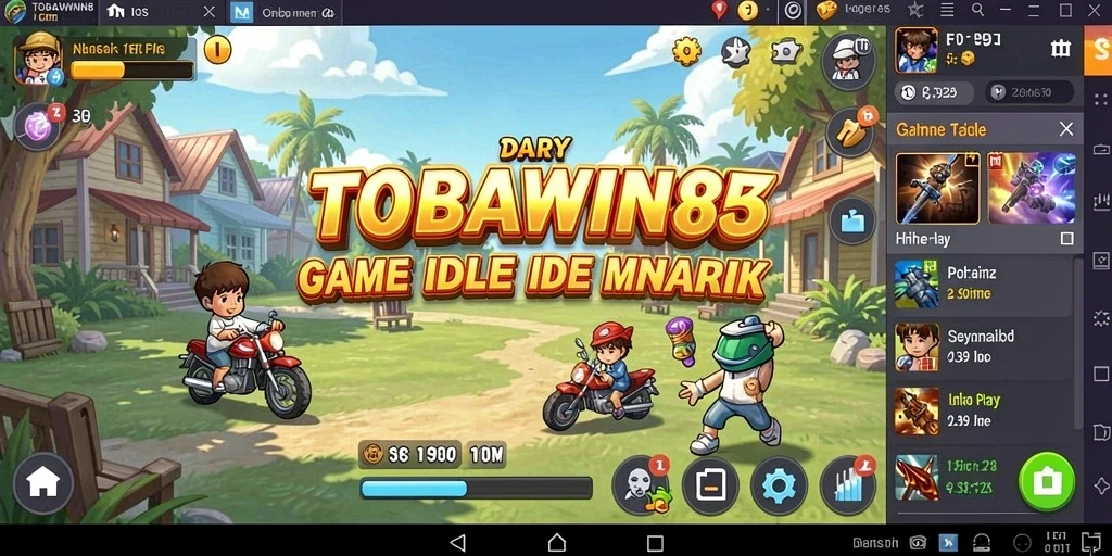 Tampilan gameplay TOBAWIN88 yang menarik dan menghibur.
