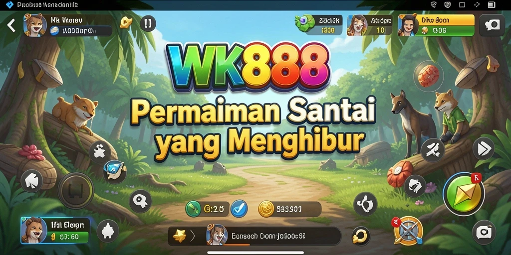 Screenshot gameplay WK888 yang menunjukkan keseruan permainan Casual.